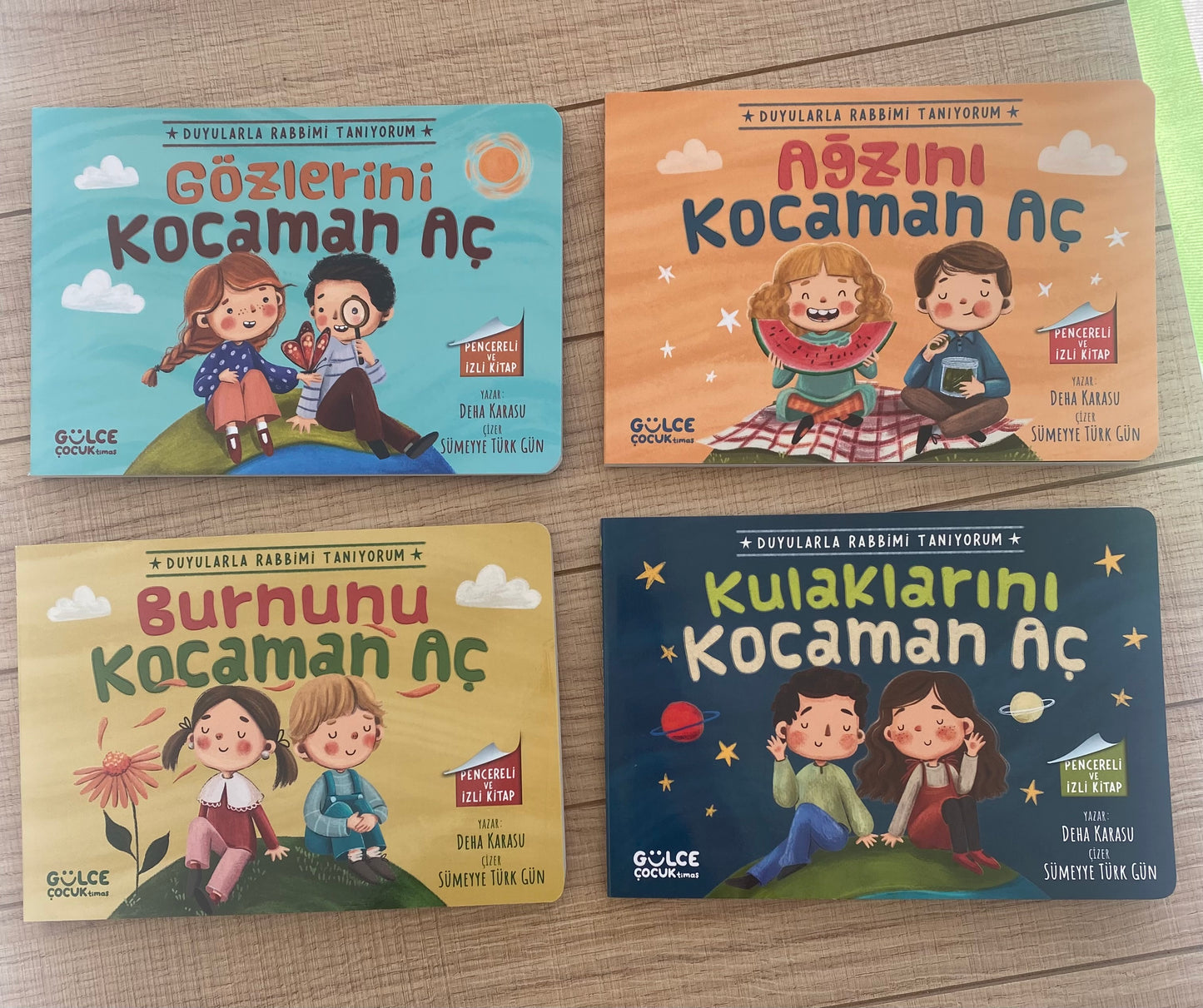 Duyularla Rabbimi Tanıyorum 4lü SET