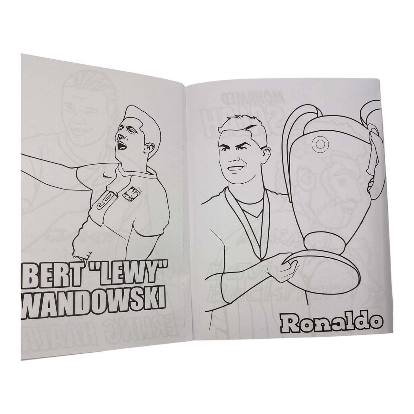 Efsane Futbolcular Boyama kitabi Stickerli (Malbuch)