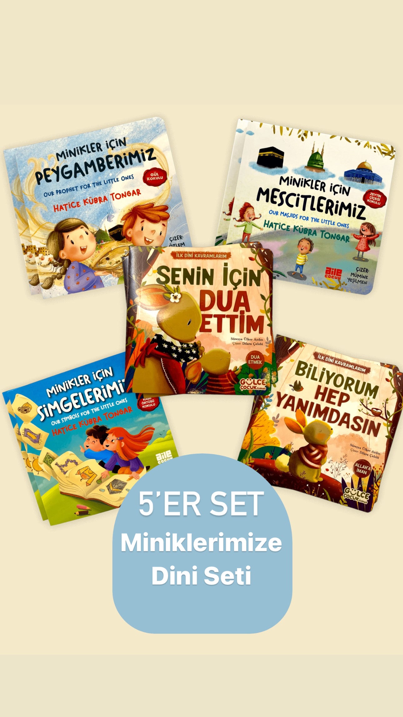 Load image into Gallery viewer, Miniklerimize Dini Set 5 Kitap
