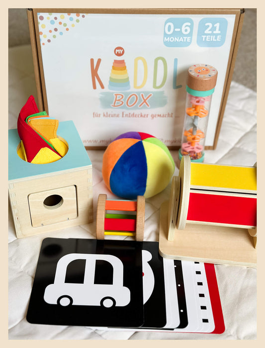 Montessori Spielbox 0-6 Monate