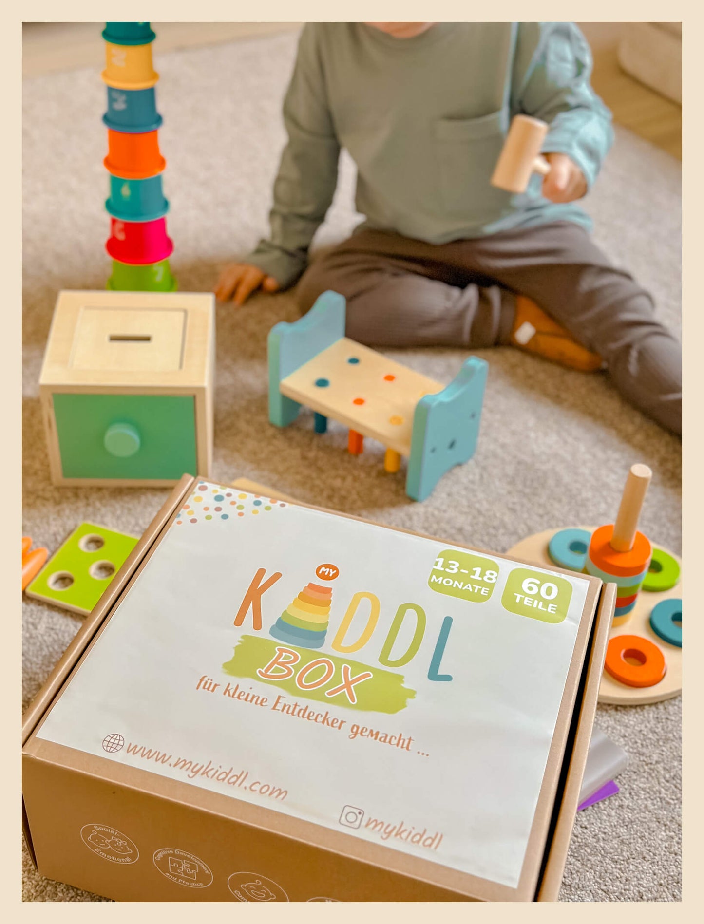Montessori Spielbox ab 13 Monaten