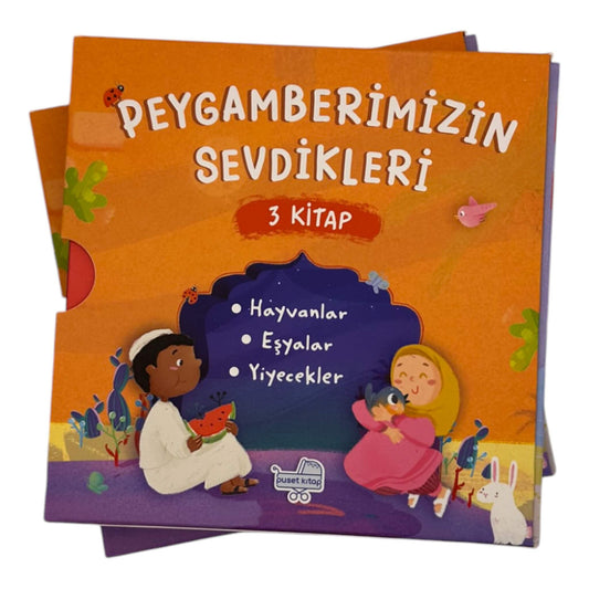 Peygamberimizin Sevdikleri Seti (3 Kitap)