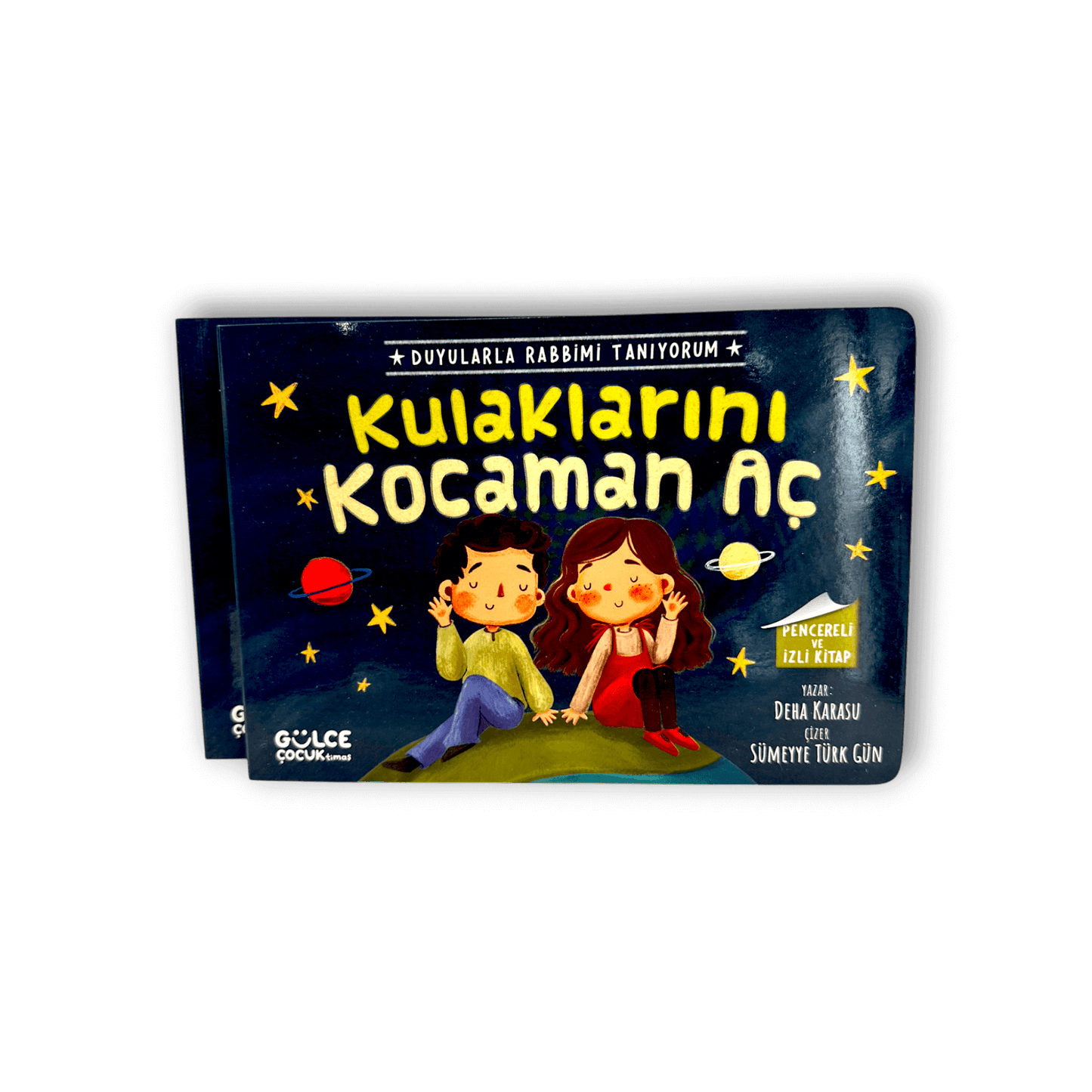 Kulaklarını Kocaman Aç - Duyularla Rabbimi Tanıyorum 1 (Pencereli Kitap)