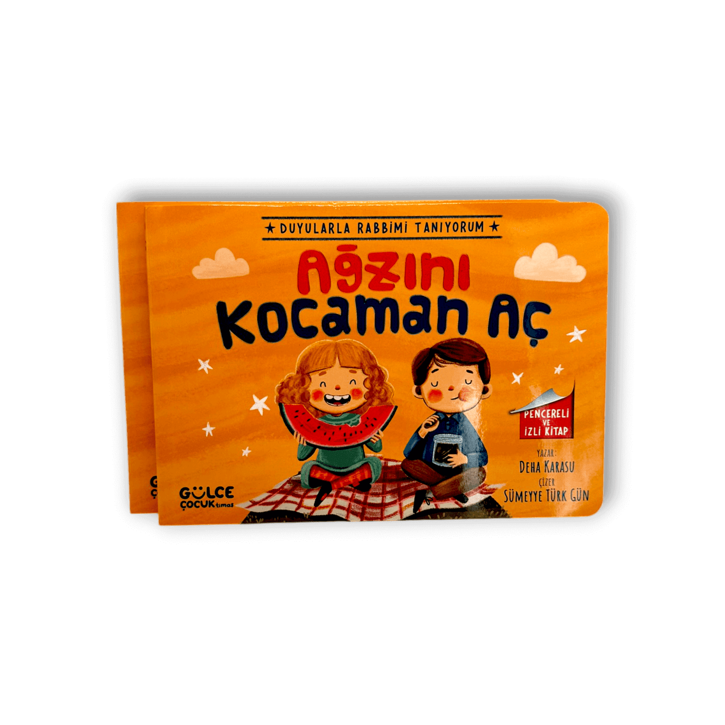 Ağzını Kocaman Aç - Duyularla Rabbimi Tanıyorum 4 (Pencereli Kitap)