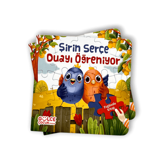 Şirin Serçe Duayı Öğreniyor / Yapbozlu Kitap 4 (Puzzle Buch)