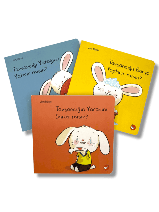 3lü Set Tavşancık kitapları 