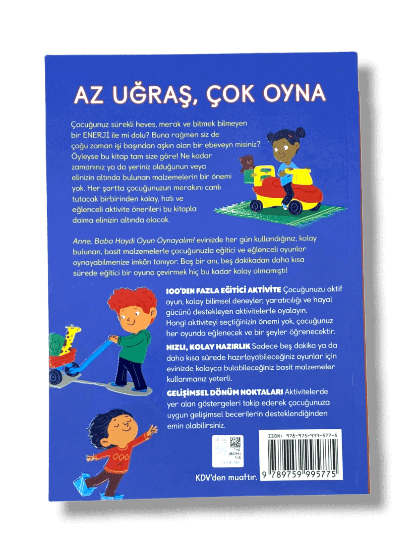 BOOK OF THE WEEK : Anne, Baba Haydi Oyun Oynayalım! - Mom, dad, let's play!