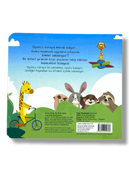 BAK - BUL - SOBE OYUNCU ZÜRAFA - (SEARCH - FIND - THE PLAYFUL GIRAFFE)