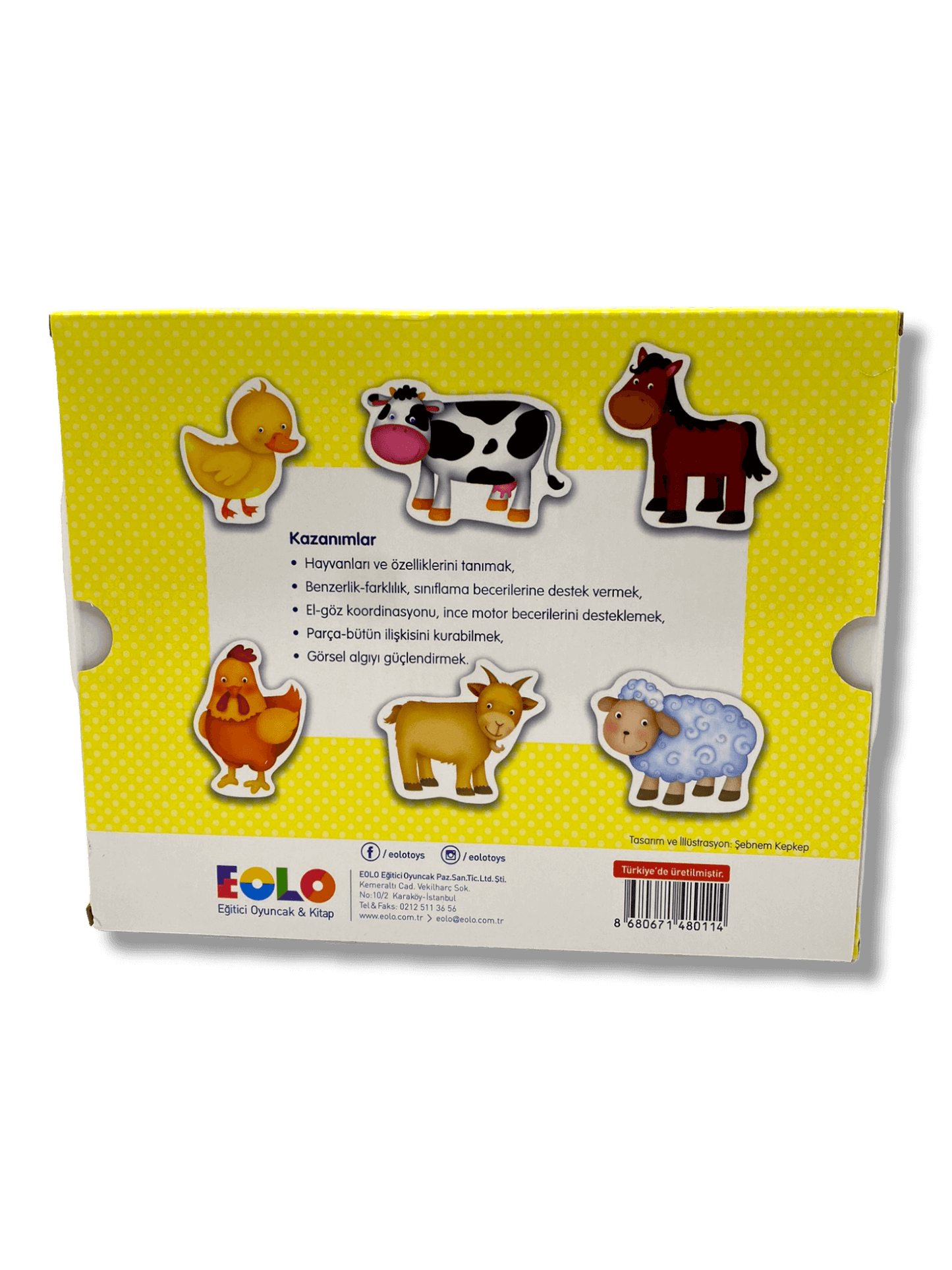 Baby Puzzle - Çiftlik Hayvanları - (Baby Puzzle Farm Animals)