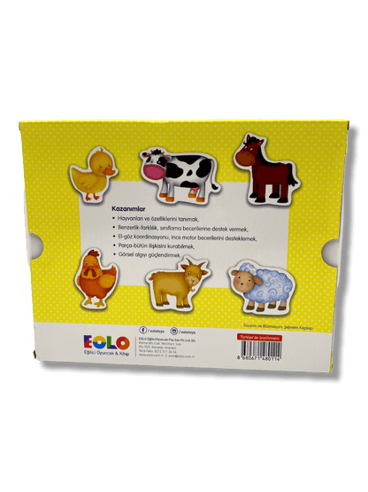 Baby Puzzle - Çiftlik Hayvanları - (Baby Puzzle Farm Animals)