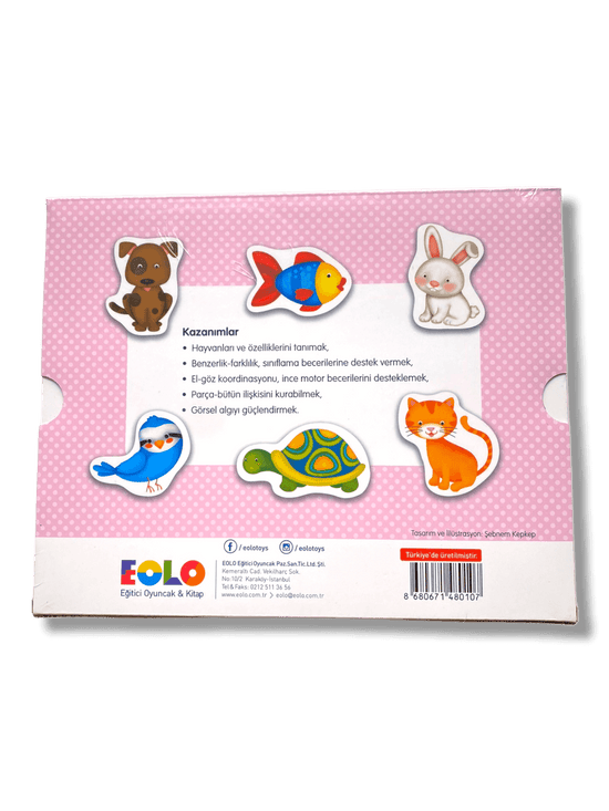 Baby Puzzle - Evcil Hayvanlar - (Baby Puzzle Pets)