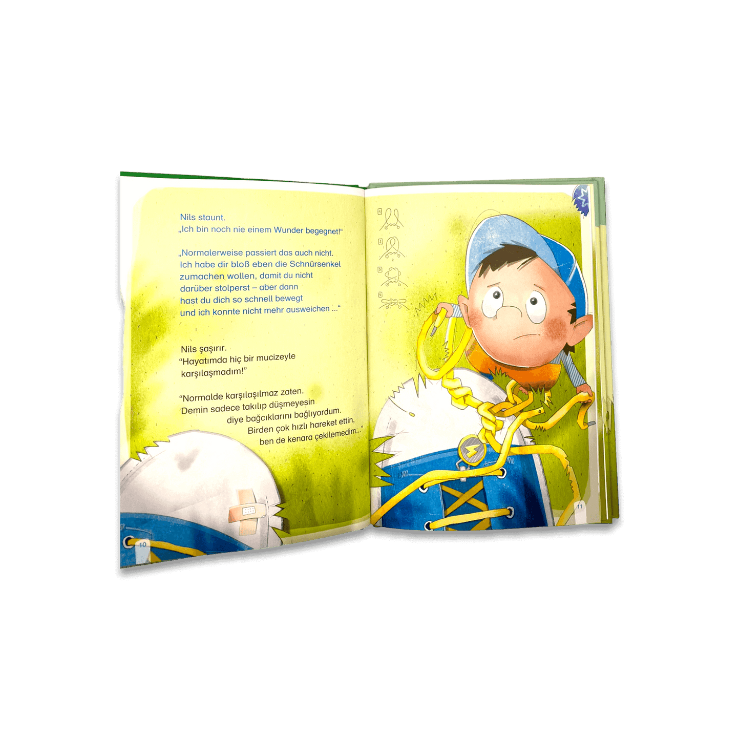 Das kleine Wunder Kinderbuch Deutsch-Türkisch mit Leserätsel