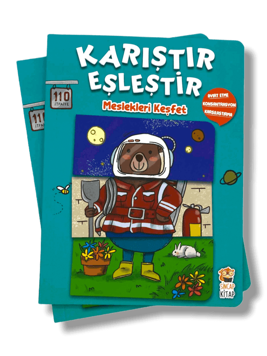 KARIŞTIR EŞLEŞTIR 👮🏼‍♀️- MESLEKLERI KEŞFET 