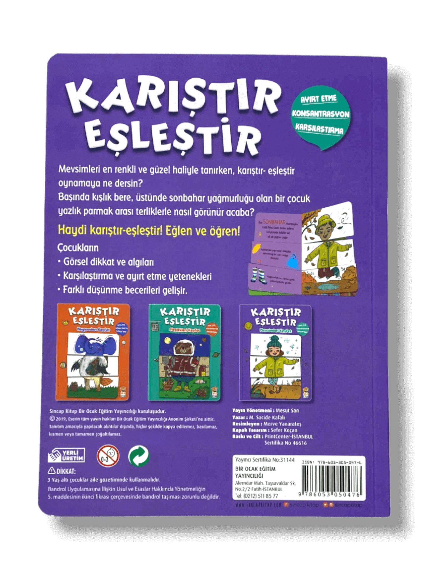 KARIŞTIR EŞLESTIR ☀️❄️☔️- MEVSIMLERI KEŞFET