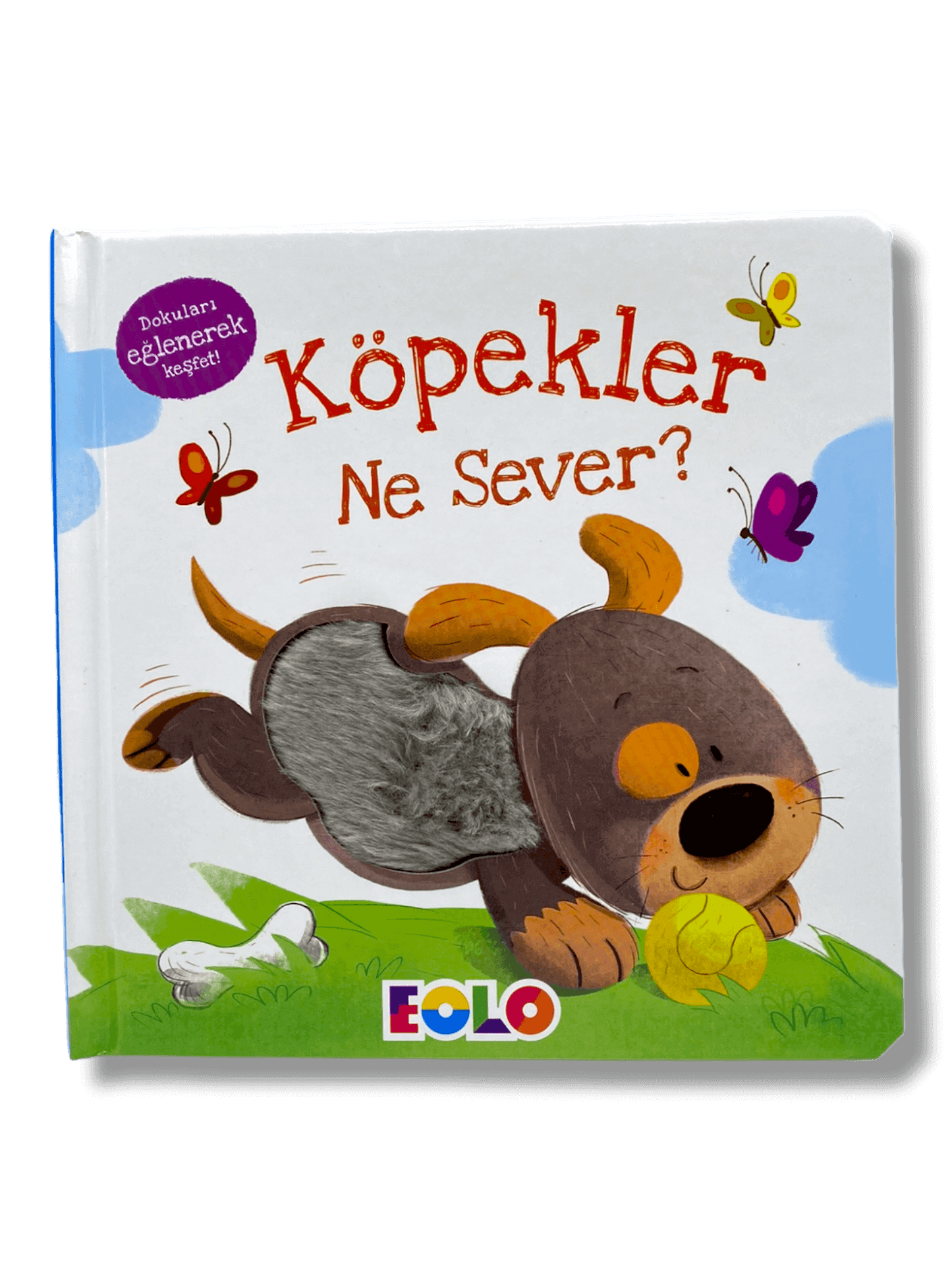 Köpekler Ne Sever? - Dokun-Hisset Kitaplar - (Was lieben Hunde ? - Fühlbuch)