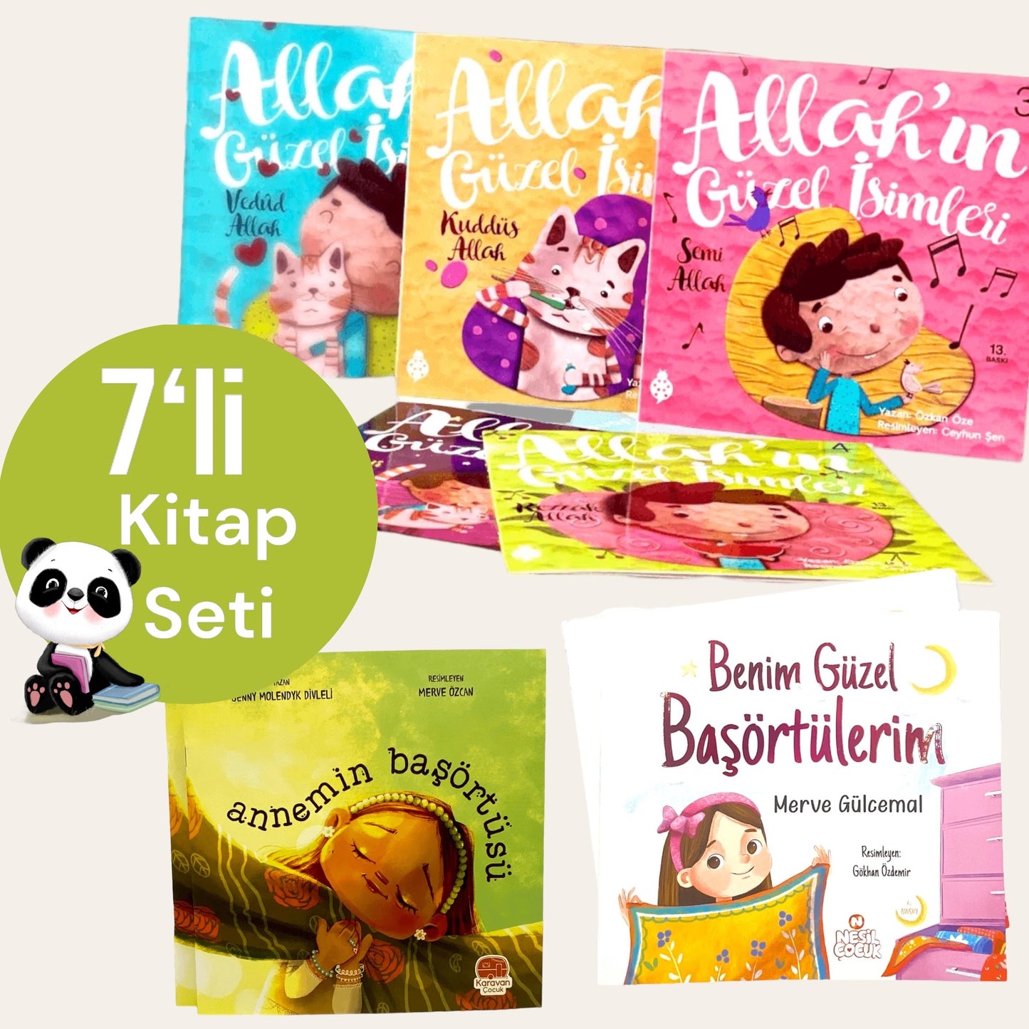 7 Dini kitap seti 1.seri