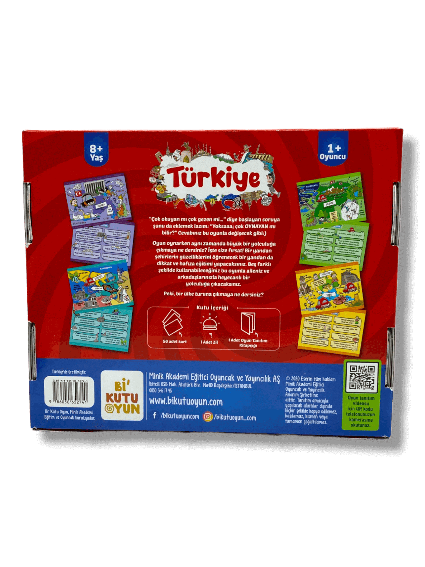 Türkiye Dikkat Ve Genel Kültür Oyunu - tüm aile icin (Turkish culture game)