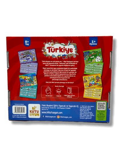 Türkiye Dikkat Ve Genel Kültür Oyunu - tüm aile icin (Kulturspiel Türkei)