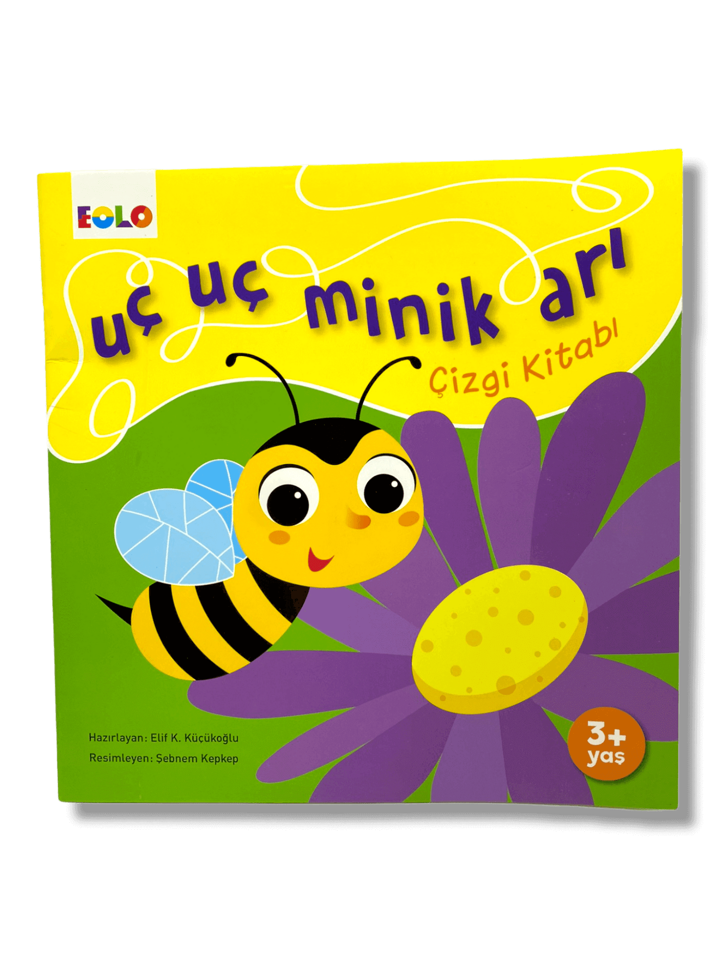 Uç Uç Minik Arı Çizgi Kitabı - (fly little bee)