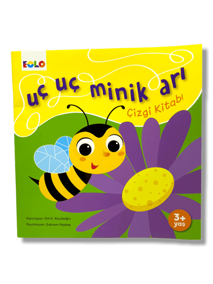 Uç Uç Minik Arı Çizgi Kitabı - (fly little bee)